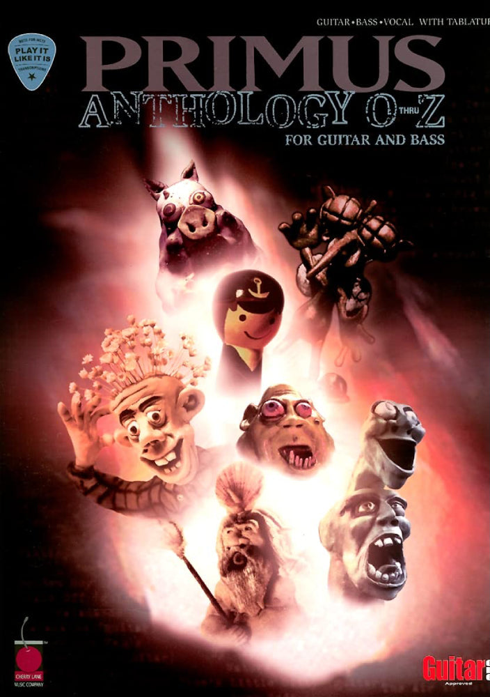 Primus Anthology O thru Z Guitar and Bass Tab PILI