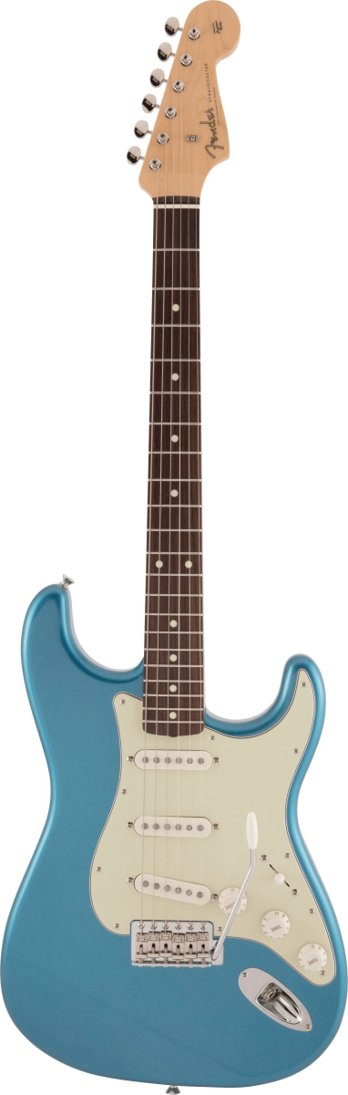 Fender Made in Japan Traditional 60s Stratocaster, Rosewood Fingerboard in Lake Placid Blue