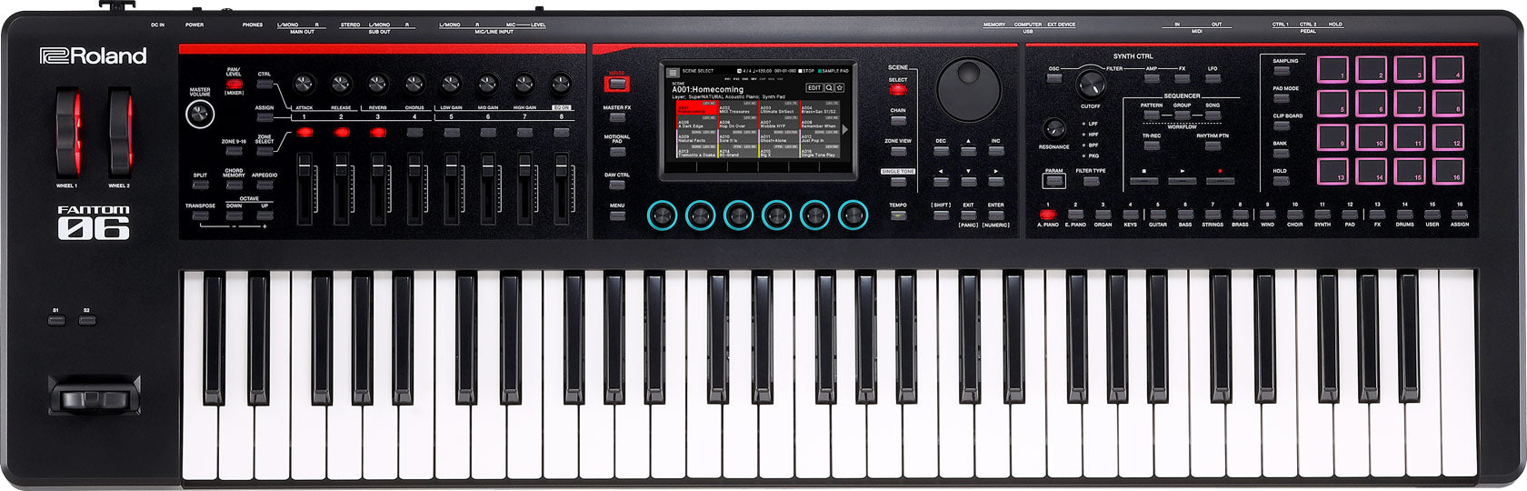 Roland Fantom 06 Keyboard Synthesizer