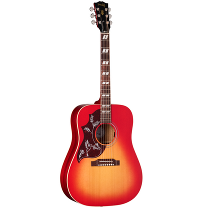 Gibson Hummingbird Special Left Hand Acoustic-Electric Guitar in Satin Vintage Cherry Burst