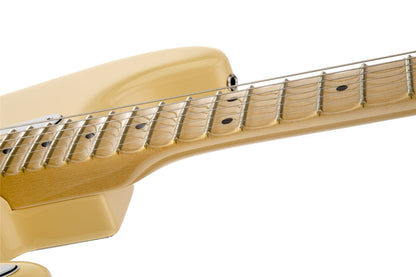 Fender Yngwie Malmsteen Stratocaster, Scalloped Maple Fingerboard in Vintage White