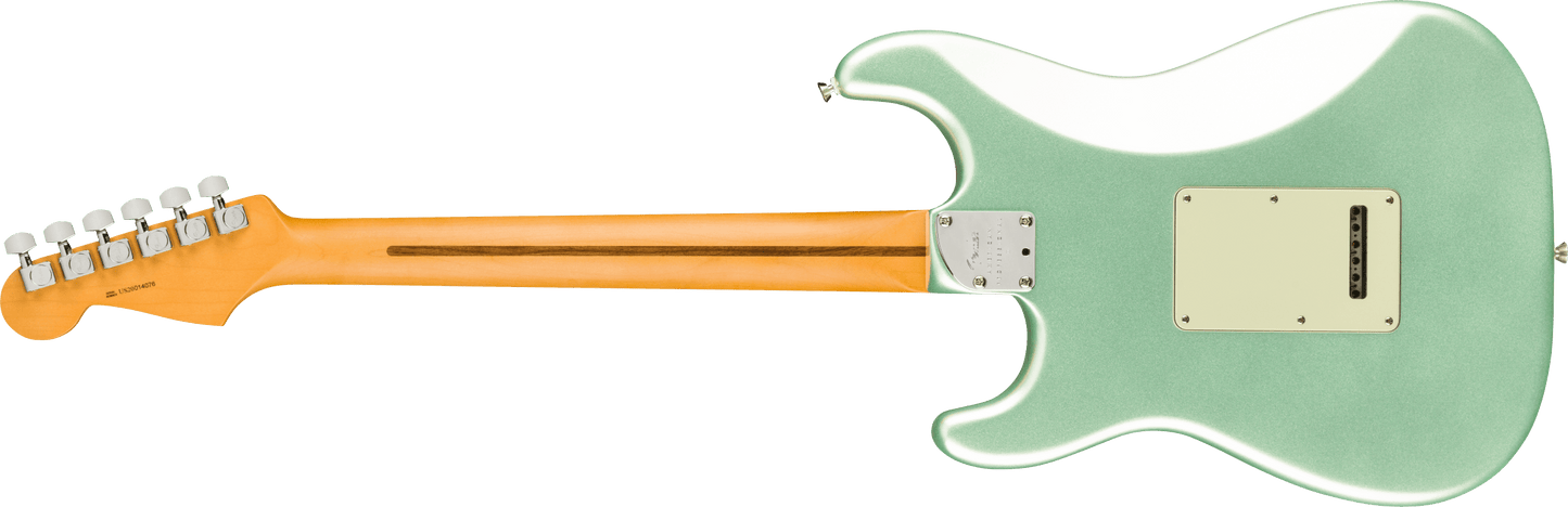 Fender American Professional II Stratocaster, Rosewood Fingerboard in Mystic Surf Green