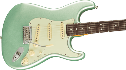 Fender American Professional II Stratocaster, Rosewood Fingerboard in Mystic Surf Green