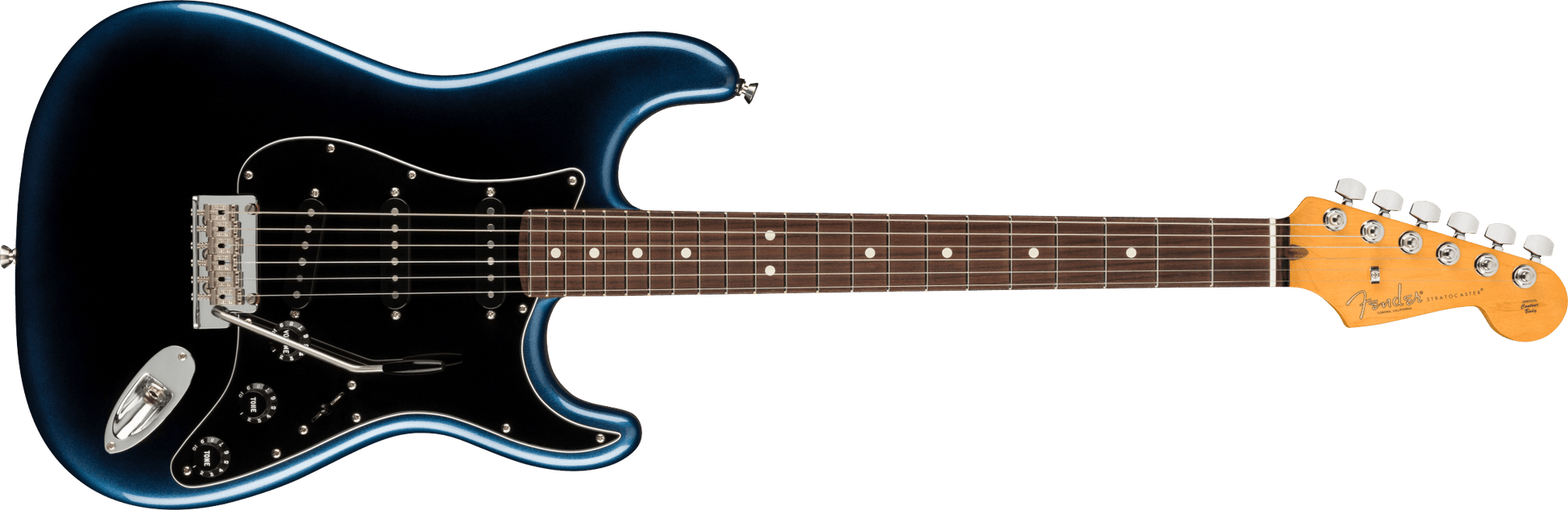Fender American Professional II Stratocaster, Rosewood Fingerboard in Dark Night