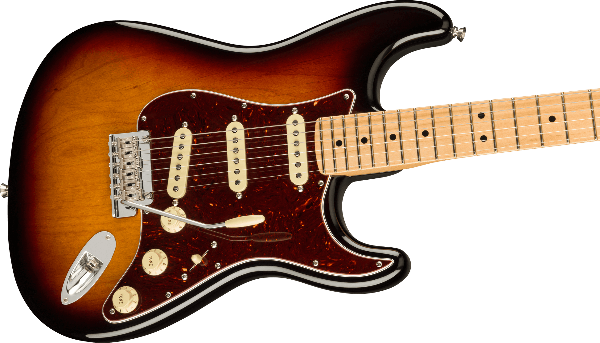 Fender American Professional II Stratocaster®, Maple Fingerboard in 3 Color Sunburst