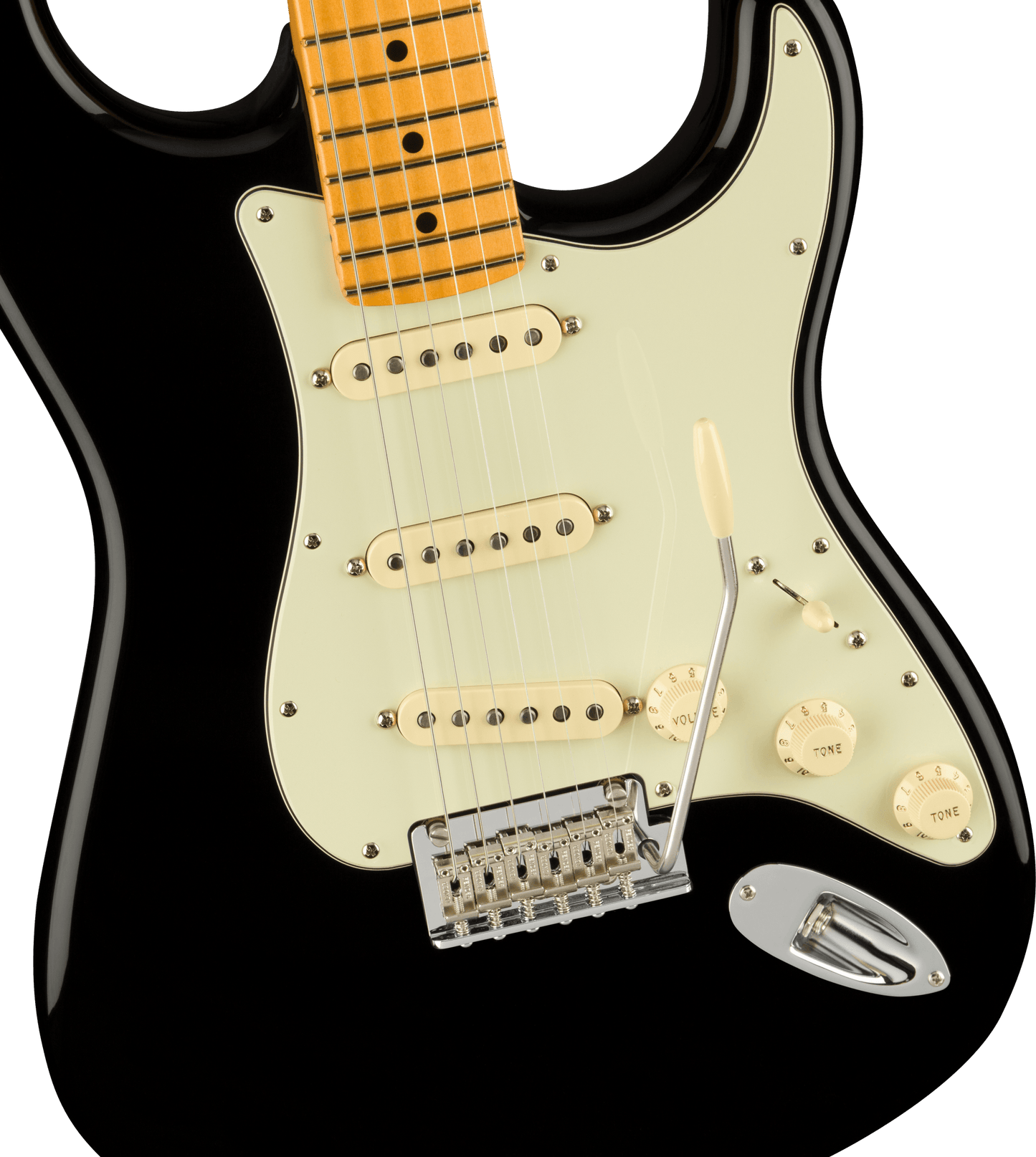 Fender American Professional II Stratocaster, Maple Fingerboard in Black