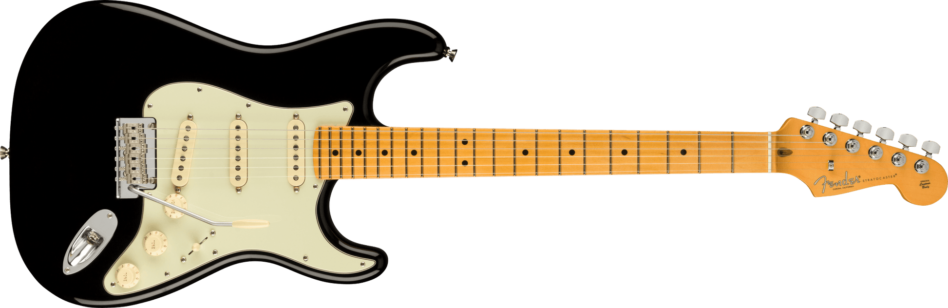 Fender American Professional II Stratocaster, Maple Fingerboard in Black