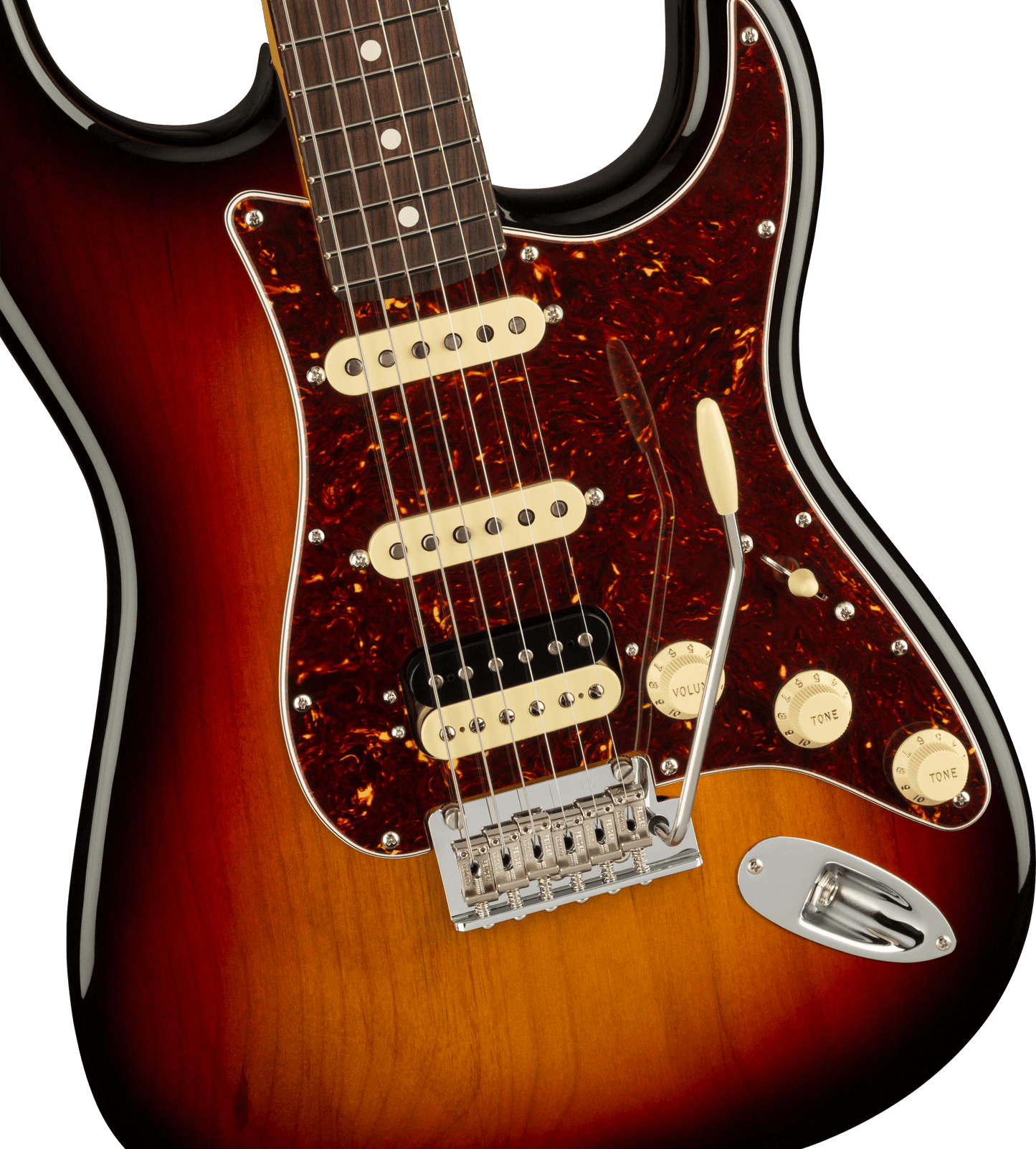FenderAmerican Professional II Stratocaster® HSS, Rosewood Fingerboard in 3 Color Sunburst