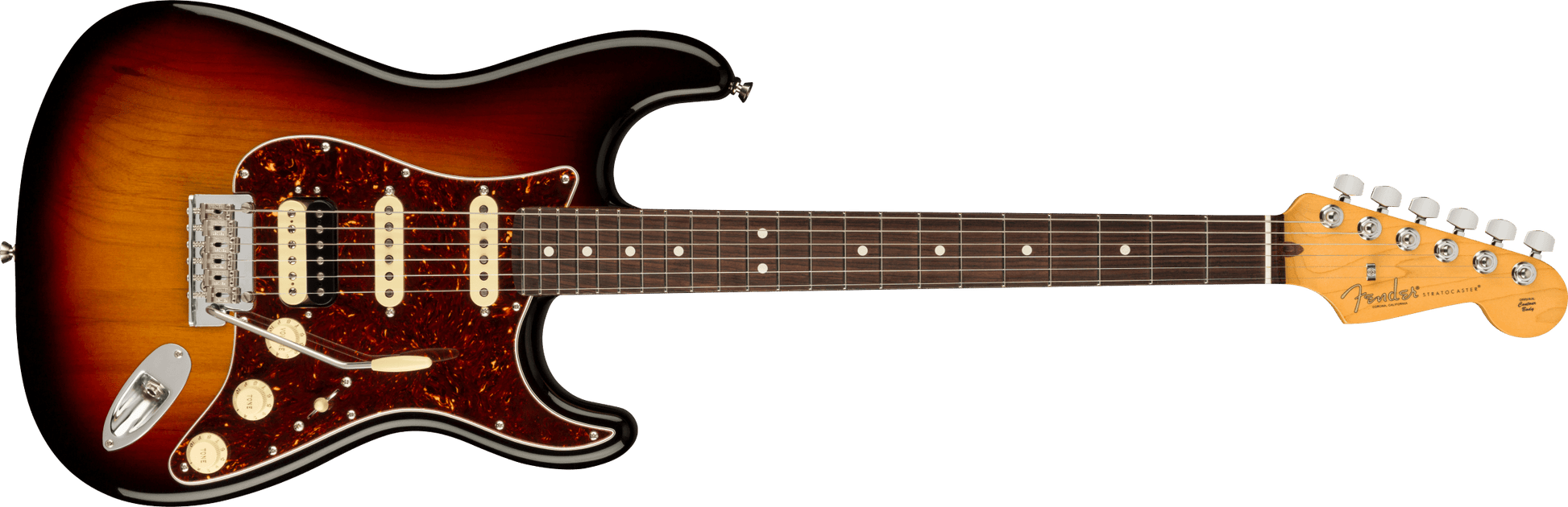 FenderAmerican Professional II Stratocaster® HSS, Rosewood Fingerboard in 3 Color Sunburst