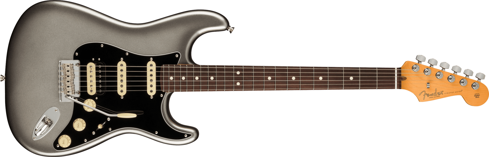 Fender American Professional II Stratocaster® HSS, Rosewood Fingerboard in Mercury