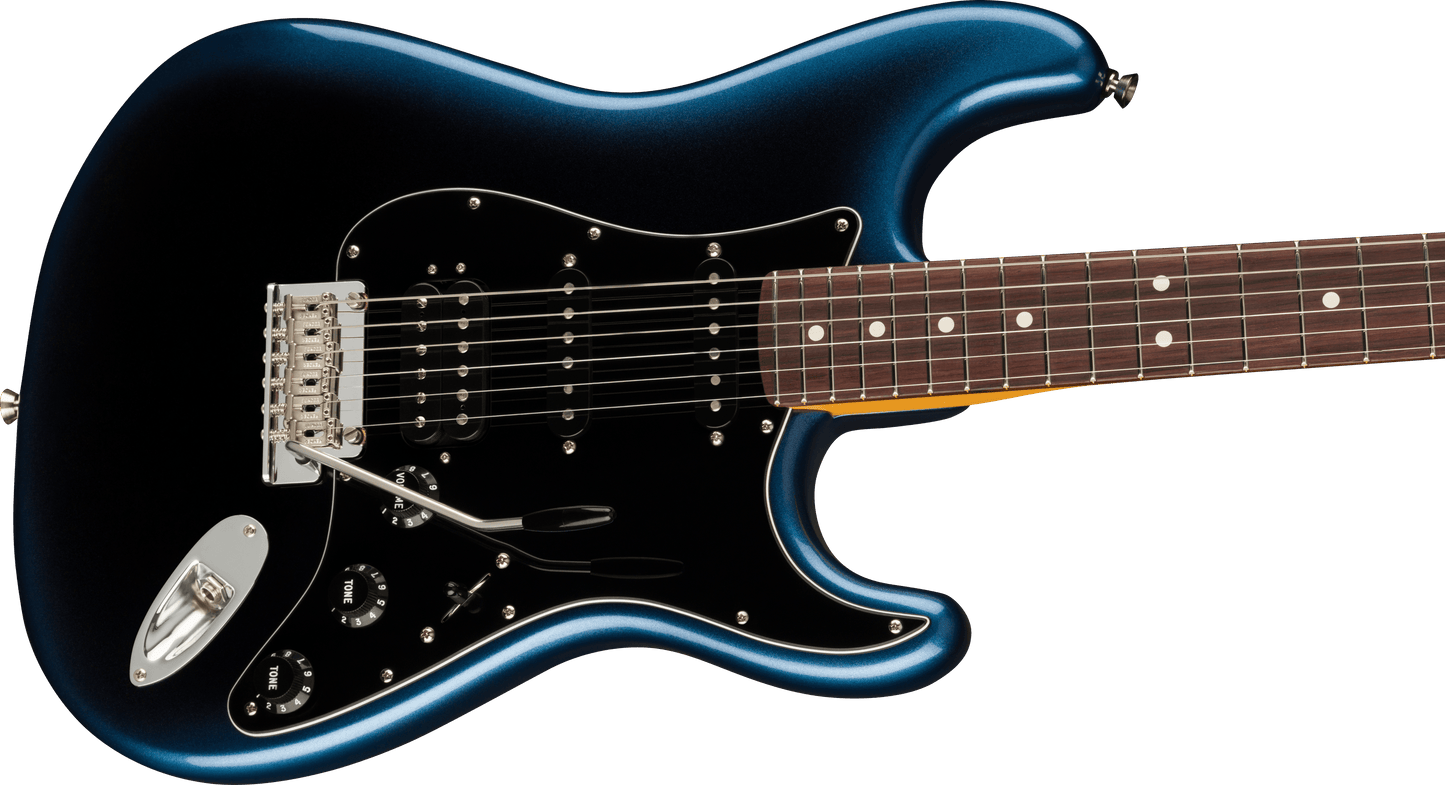 Fender American Professional II Stratocaster® HSS, Rosewood Fingerboard in Dark Night