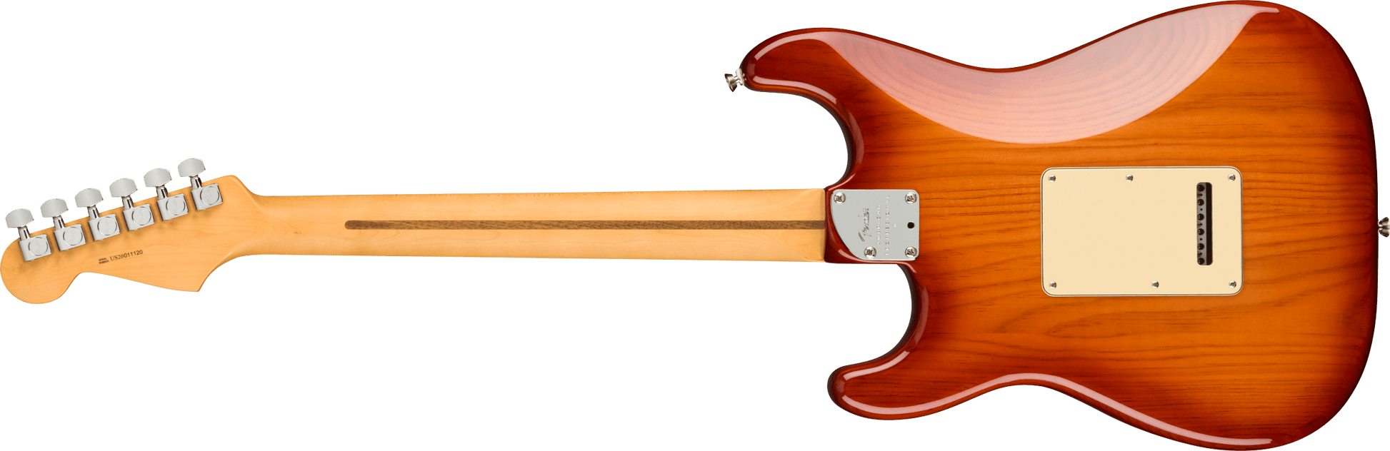 Fender American Professional II Stratocaster® HSS, Maple Fingerboard in Sienna Sunburst