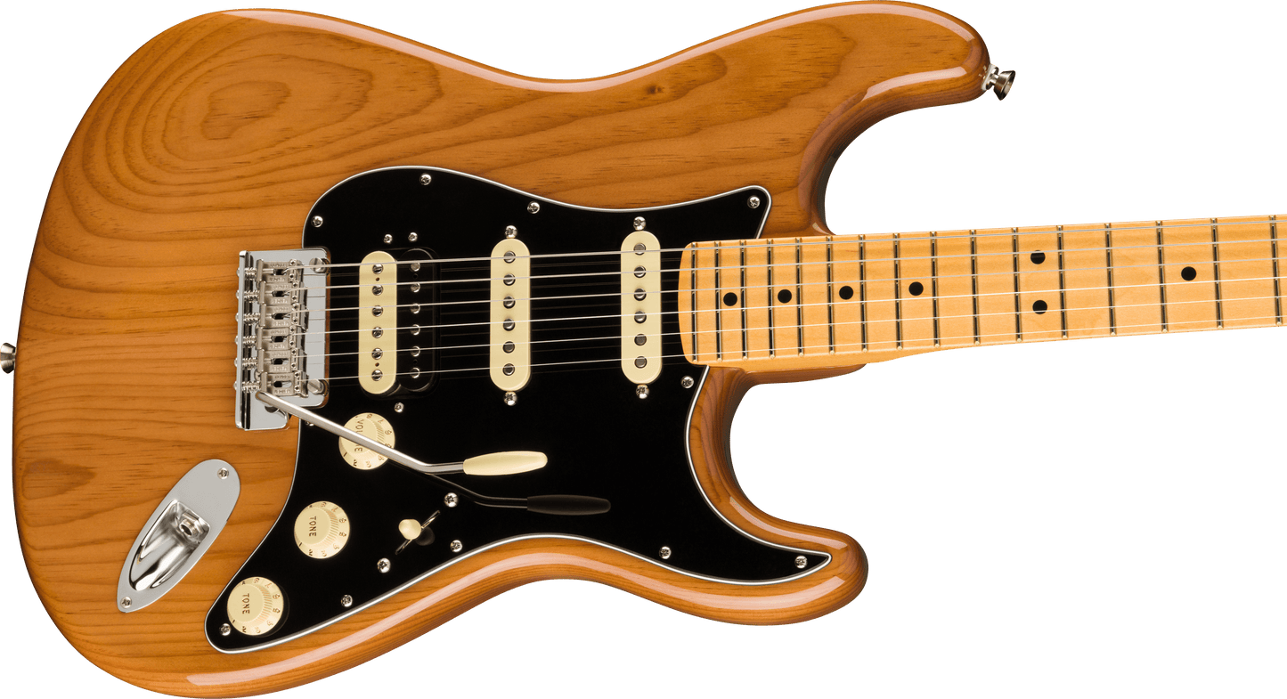 Fender American Professional II Stratocaster® HSS, Maple Fingerboard in Roasted Pine