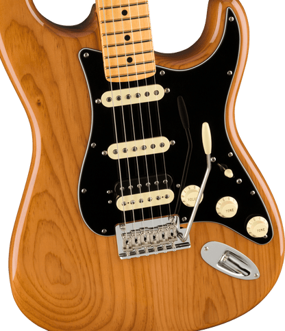 Fender American Professional II Stratocaster® HSS, Maple Fingerboard in Roasted Pine