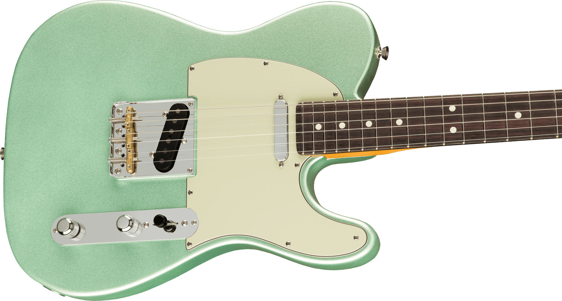 Fender American Professional II Telecaster®, Rosewood Fingerboard in Mystic Surf Green