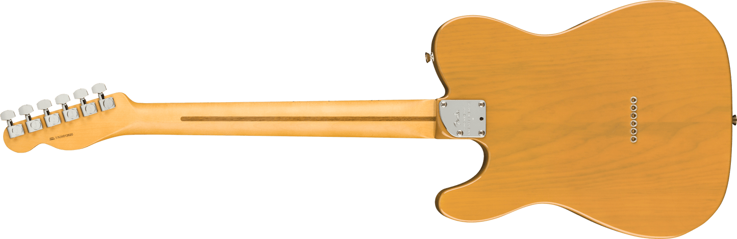 Fender American Professional II Telecaster®, Maple Fingerboard in Butterscotch Blonde