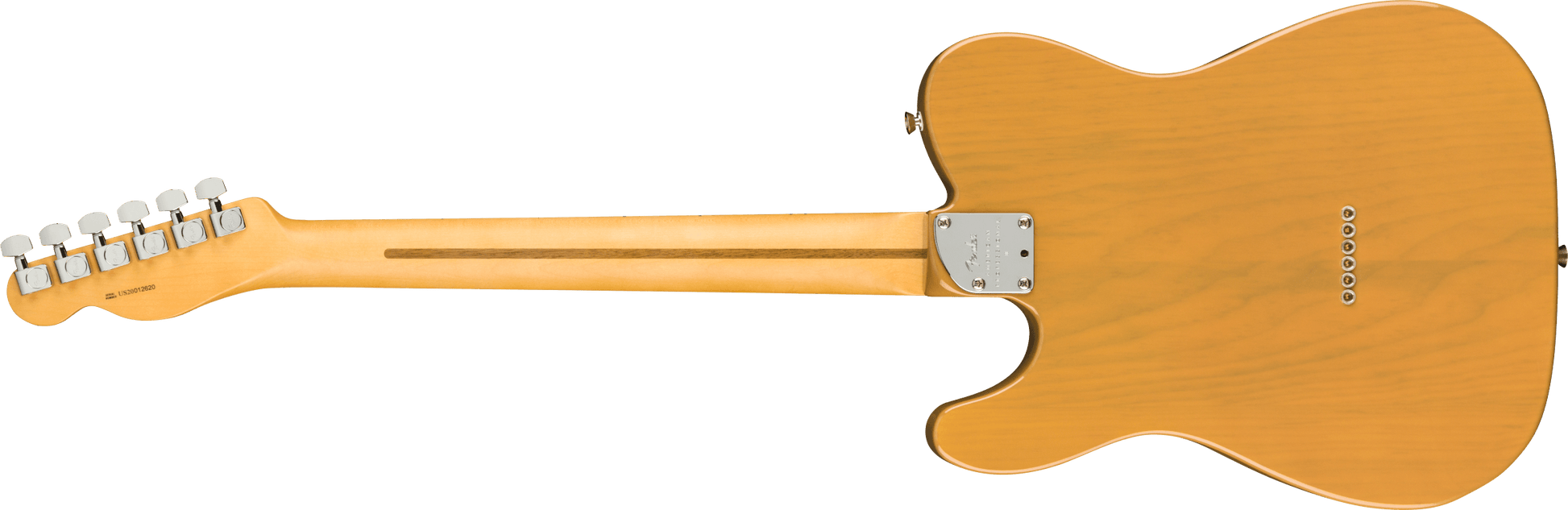 Fender American Professional II Telecaster®, Maple Fingerboard in Butterscotch Blonde