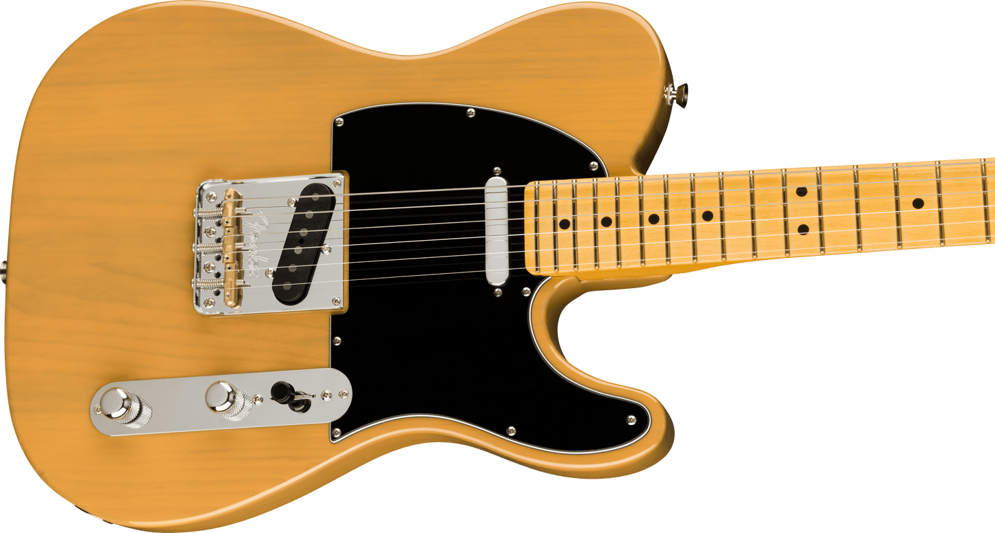 Fender American Professional II Telecaster®, Maple Fingerboard in Butterscotch Blonde
