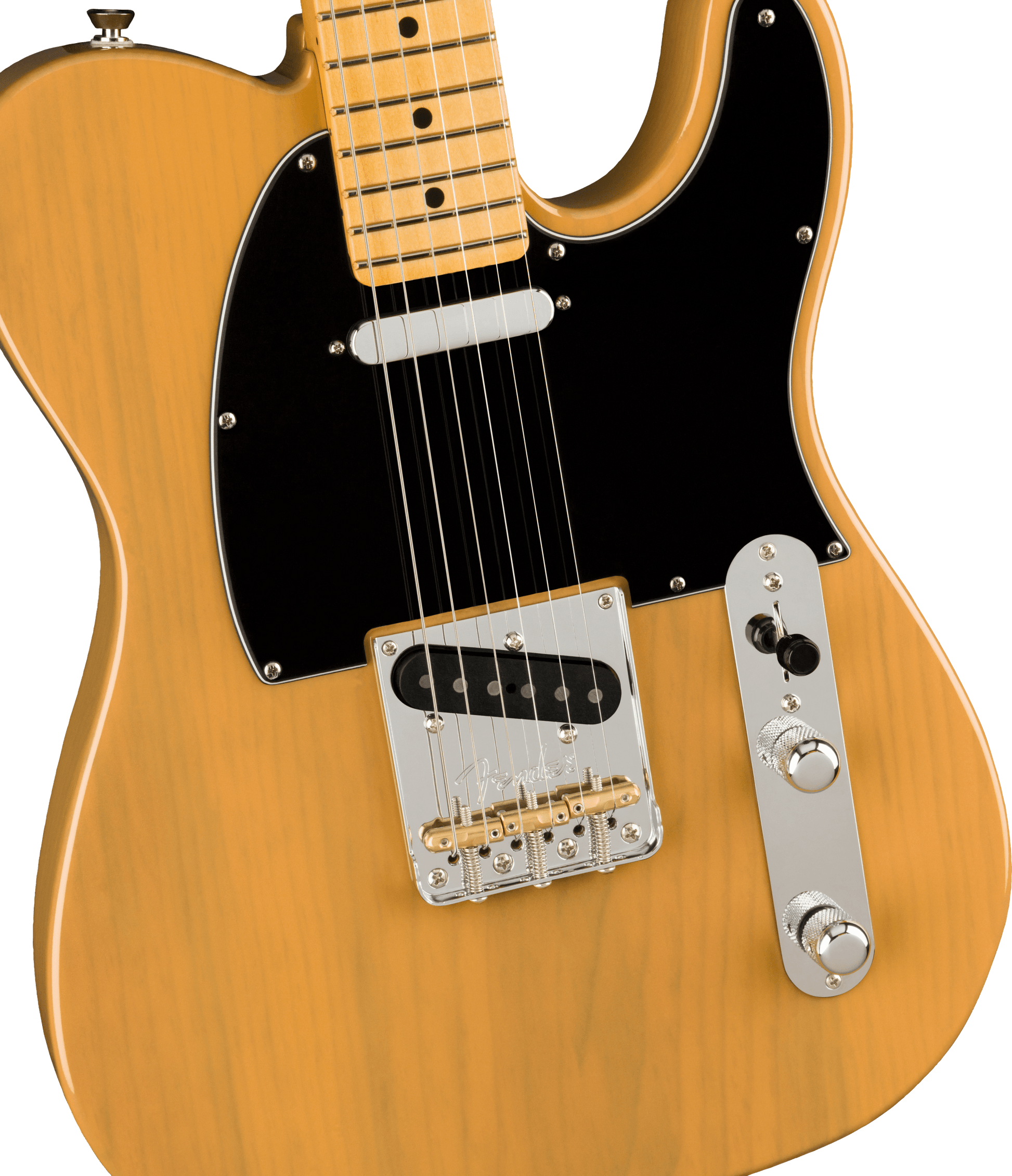 Fender American Professional II Telecaster®, Maple Fingerboard in Butterscotch Blonde