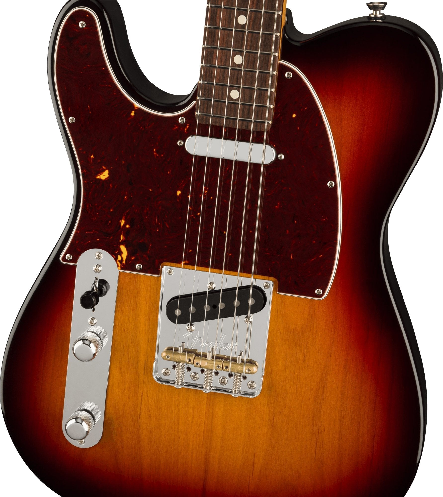Fender American Professional II Telecaster Left Hand, Rosewood Fingerboard in 3 Color Sunburst
