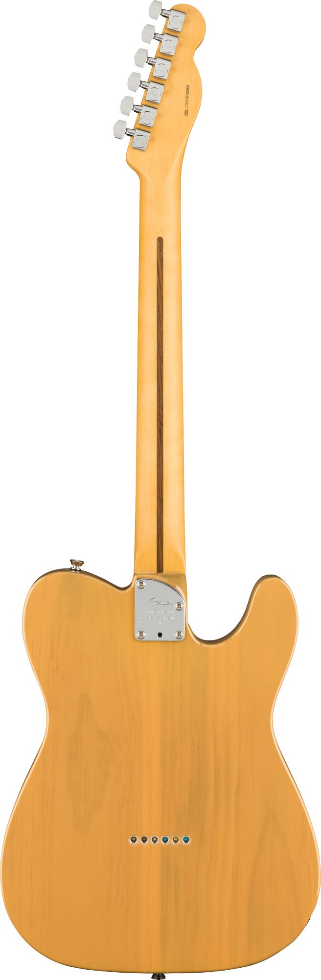 Fender American Professional II Telecaster Left Hand, Maple Fingerboard in Butterscotch Blonde