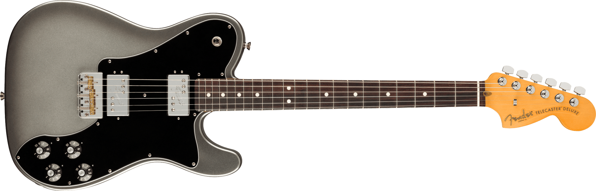 Fender American Professional II Telecaster Deluxe, Rosewood Fingerboard in Mercury