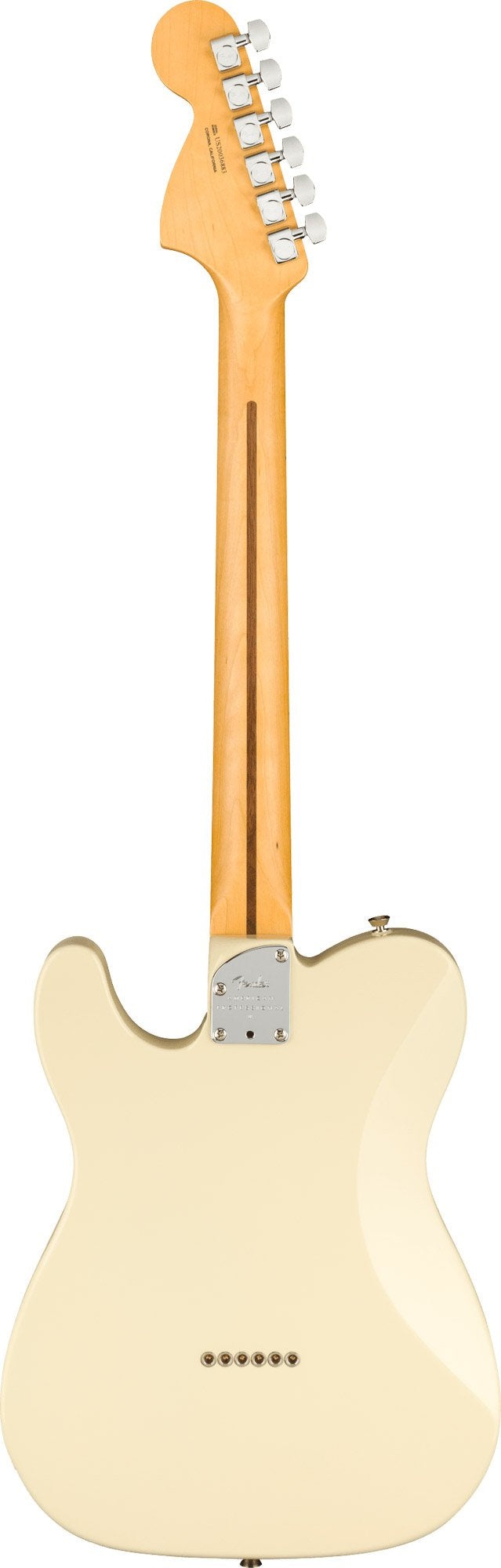 Fender American Professional II Telecaster Deluxe, Maple Fingerboard in Olympic White