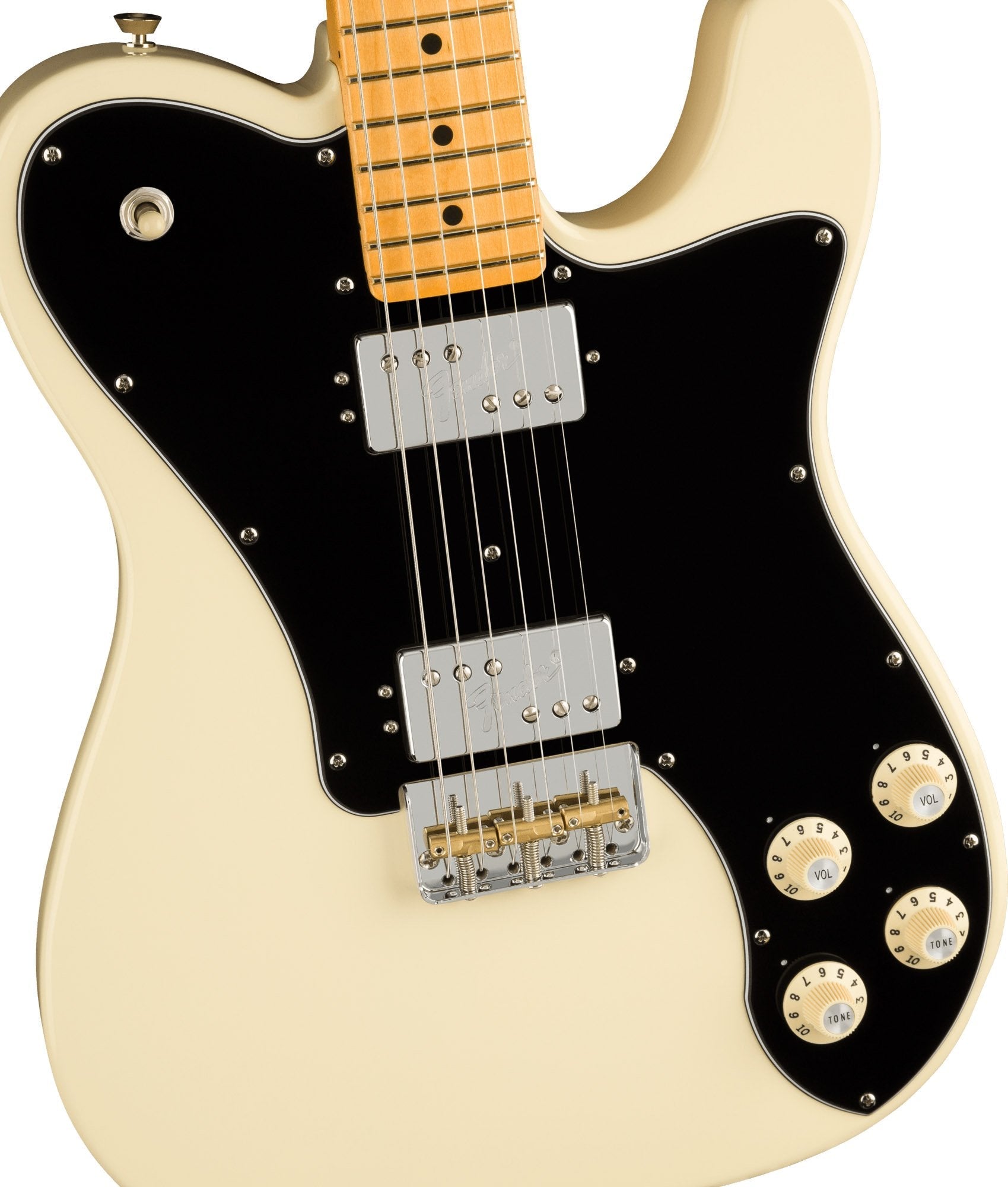 Fender American Professional II Telecaster Deluxe, Maple Fingerboard in Olympic White