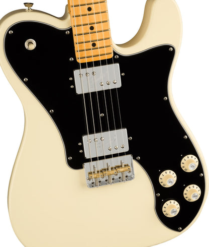Fender American Professional II Telecaster Deluxe, Maple Fingerboard in Olympic White