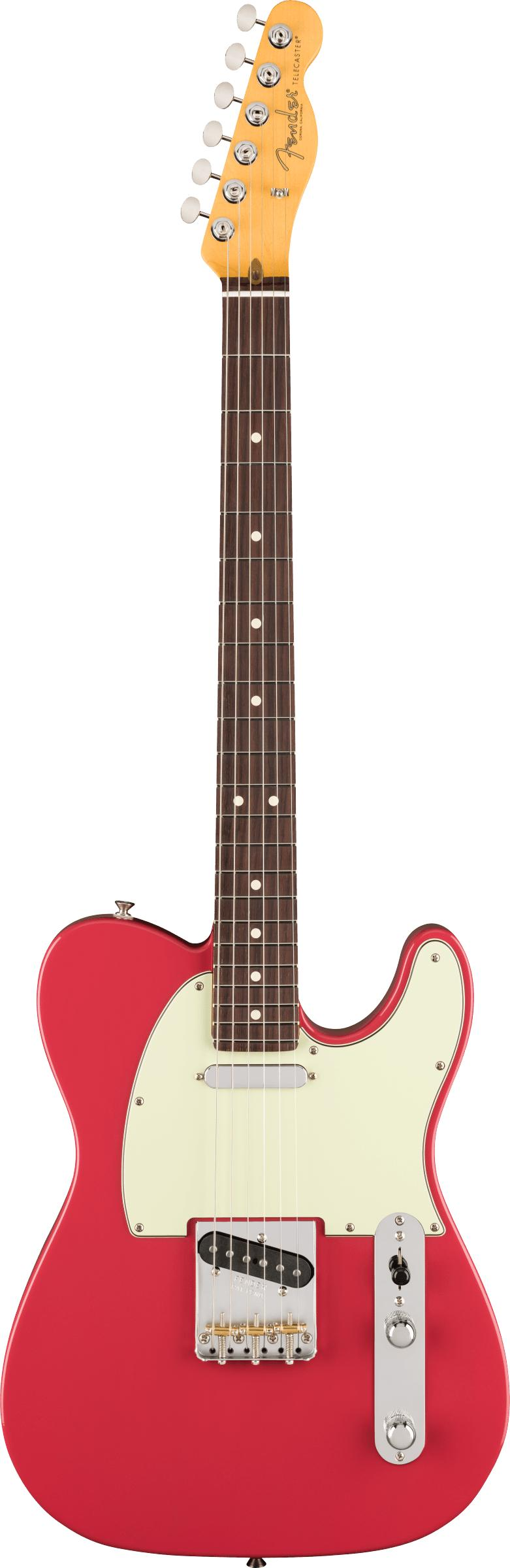 Fender American Professional Telecaster, Rosewood Fingerboard in Faded Dakota Red