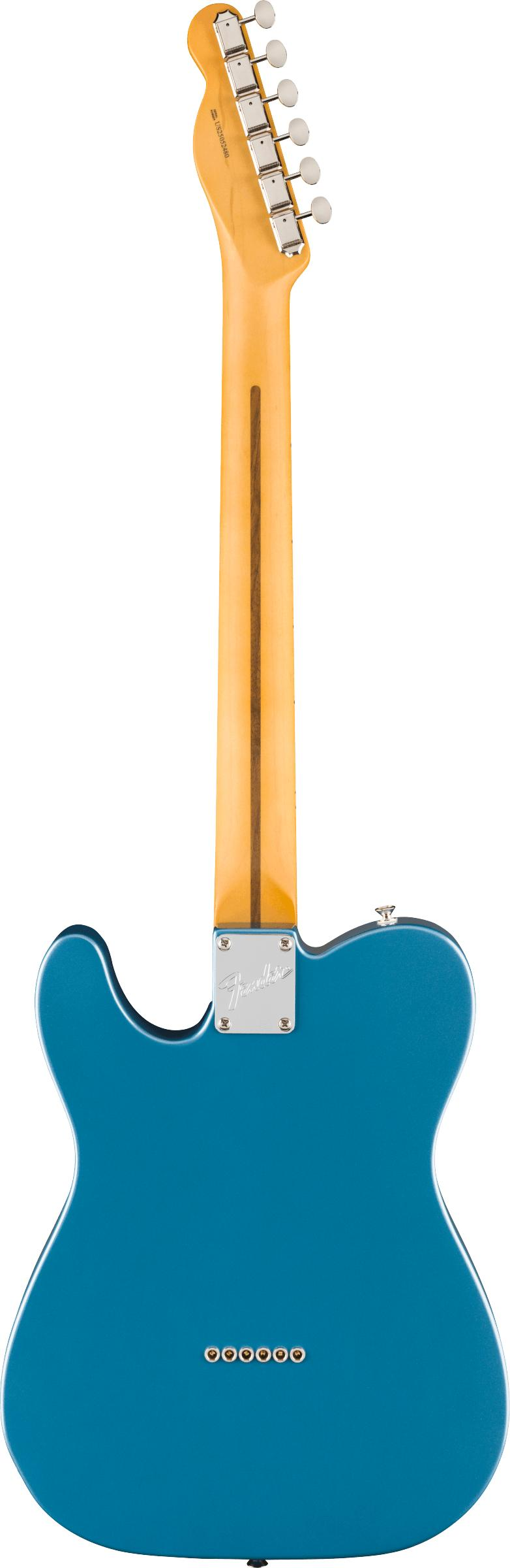 Fender American Professional Telecaster, Maple Fingerboard in Faded Lake Placid Blue