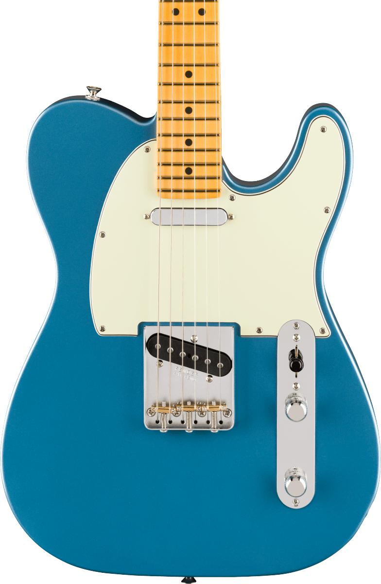 Fender American Professional Telecaster, Maple Fingerboard in Faded Lake Placid Blue