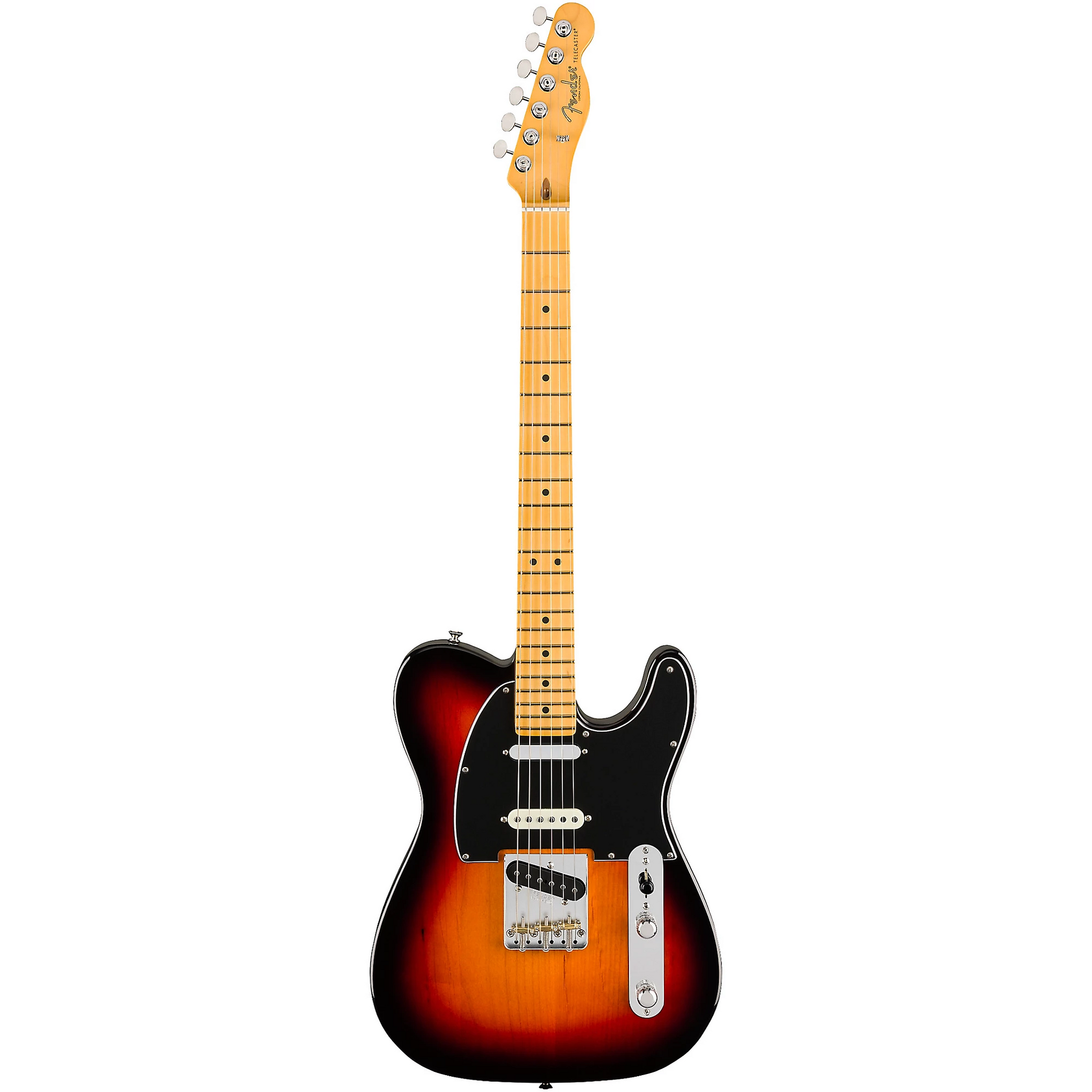 Fender American Professional Classic Telecaster SSS, Maple Fingerboard in 3-Color Sunburst