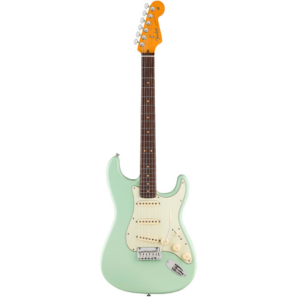 Fender American Ultra Luxe '60s Stratocaster, Rosewood Fingerboard in Surf Green