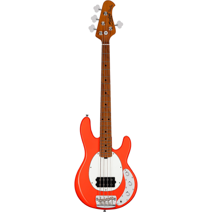 Sterling by Music Man StingRay 4 Short Scale Bass Guitar in Fiesta Red