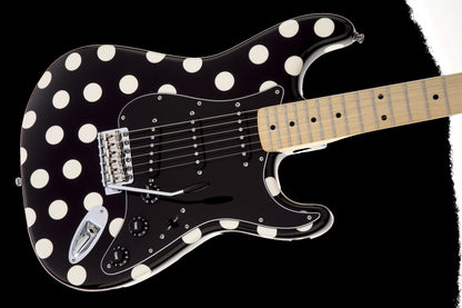 Fender Buddy Guy Standard Stratocaster, Maple Fingerboard in Polka Dot Finish