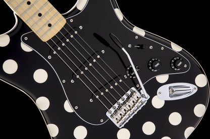 Fender Buddy Guy Standard Stratocaster, Maple Fingerboard in Polka Dot Finish