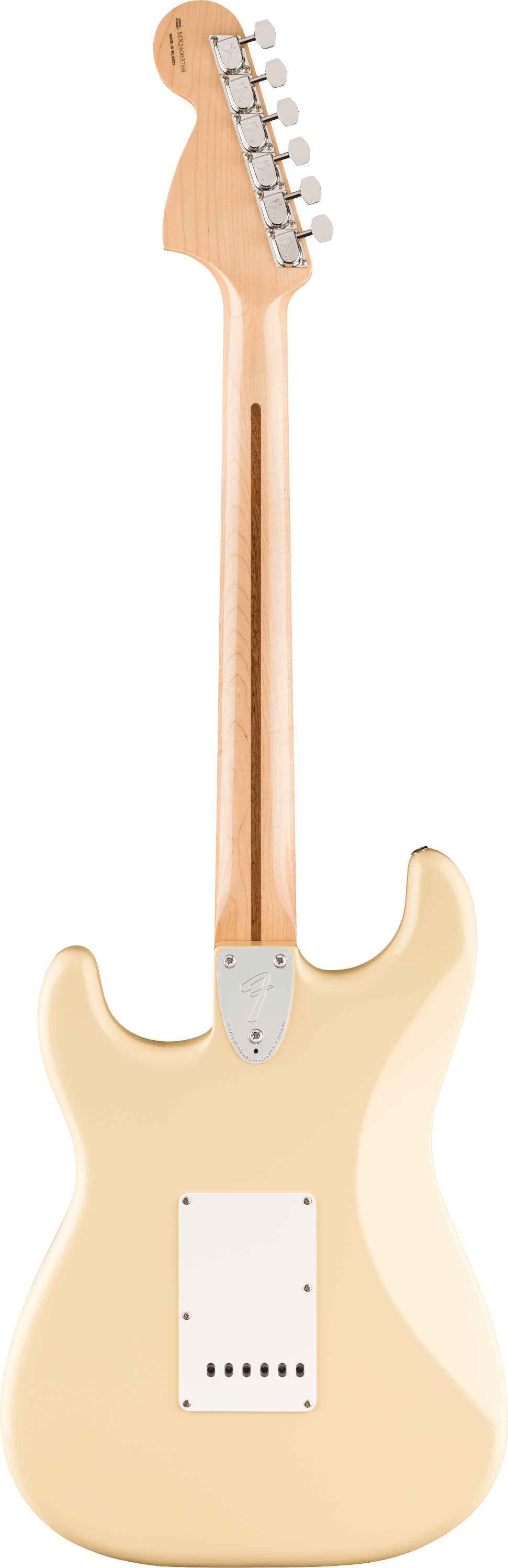 Fender Ritchie Blackmore Stratocaster, Scalloped Rosewood Fingerboard in Olympic White