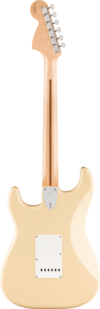 Fender Ritchie Blackmore Stratocaster, Scalloped Rosewood Fingerboard in Olympic White
