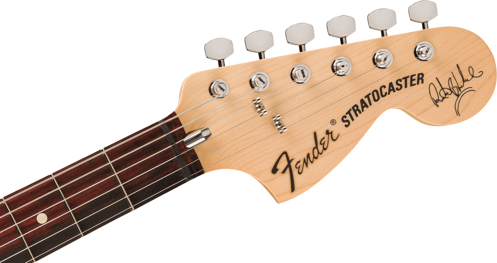 Fender Ritchie Blackmore Stratocaster, Scalloped Rosewood Fingerboard in Olympic White
