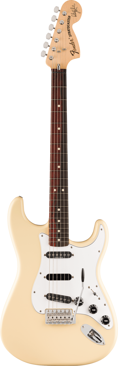Fender Ritchie Blackmore Stratocaster, Scalloped Rosewood Fingerboard in Olympic White