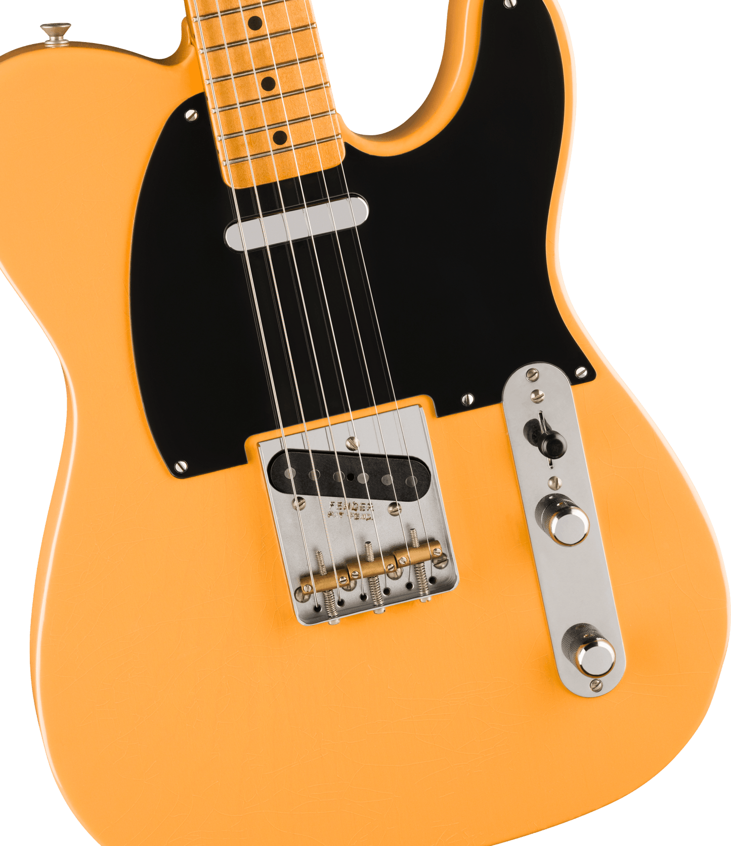Fender 75th Anniversary Vintera II Road Worn 1951 Telecaster, Maple Fingerboard, Butterscotch Blonde