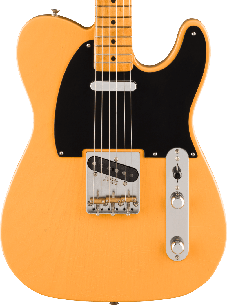 Fender 75th Anniversary Vintera II Road Worn 1951 Telecaster, Maple Fingerboard, Butterscotch Blonde