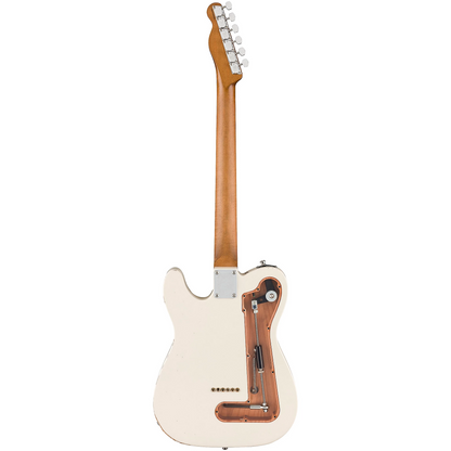 Fender John Osborne Telecaster Electric Guitar, Maple Fingerboard in Olympic White