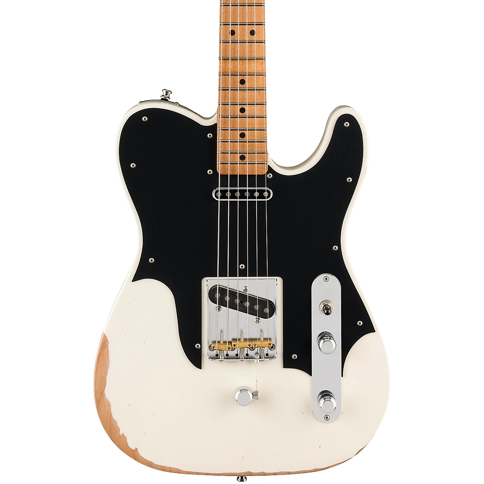 Fender John Osborne Telecaster Electric Guitar, Maple Fingerboard in Olympic White