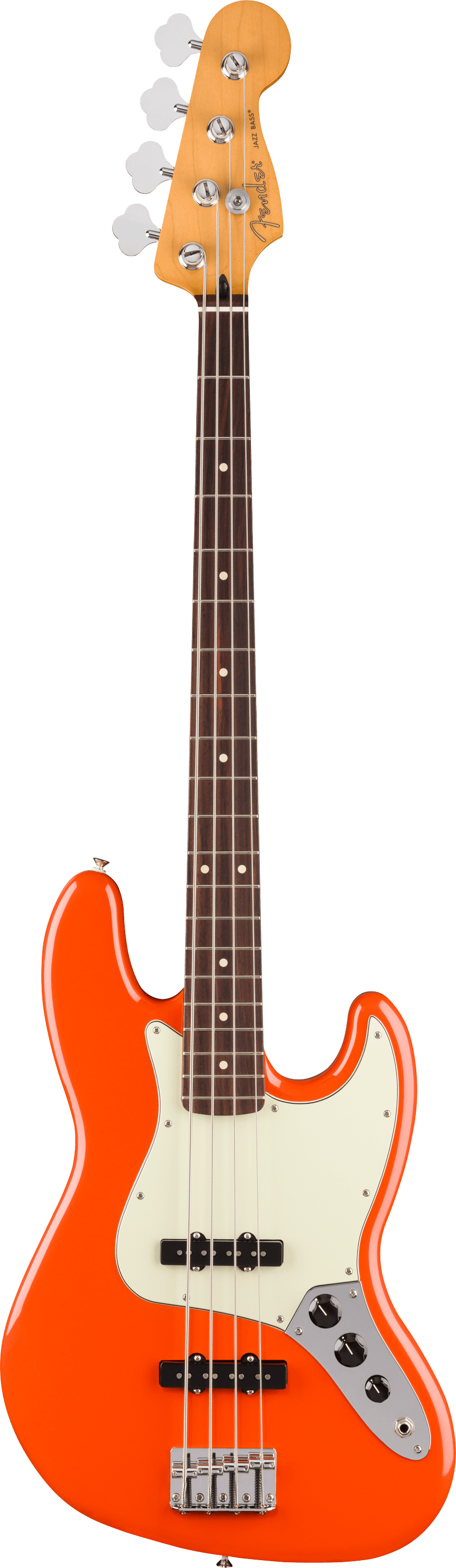 Fender Player II Jazz Bass, Rosewood Fingerboard in Rallye Orange