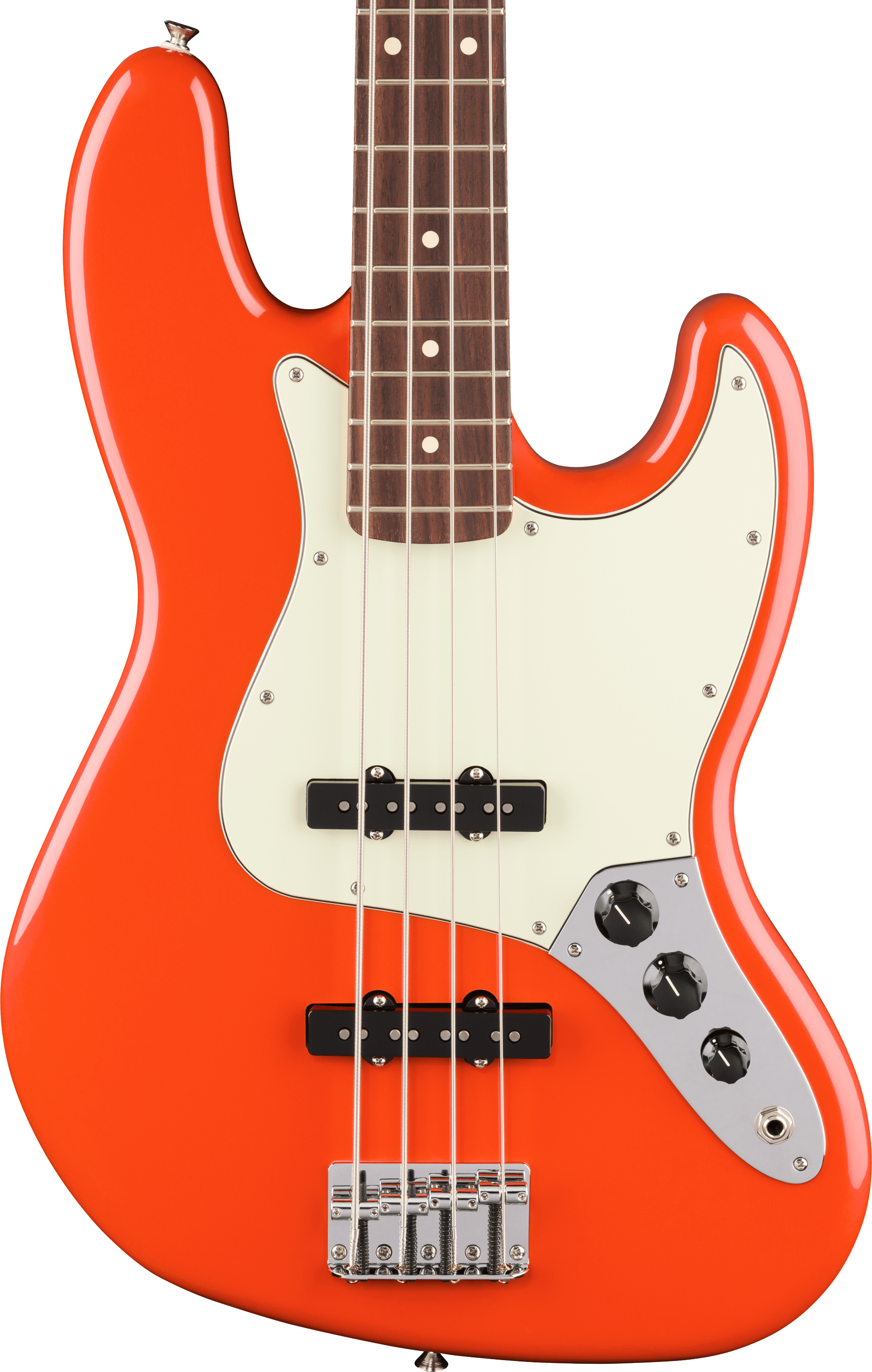 Fender Player II Jazz Bass, Rosewood Fingerboard in Rallye Orange