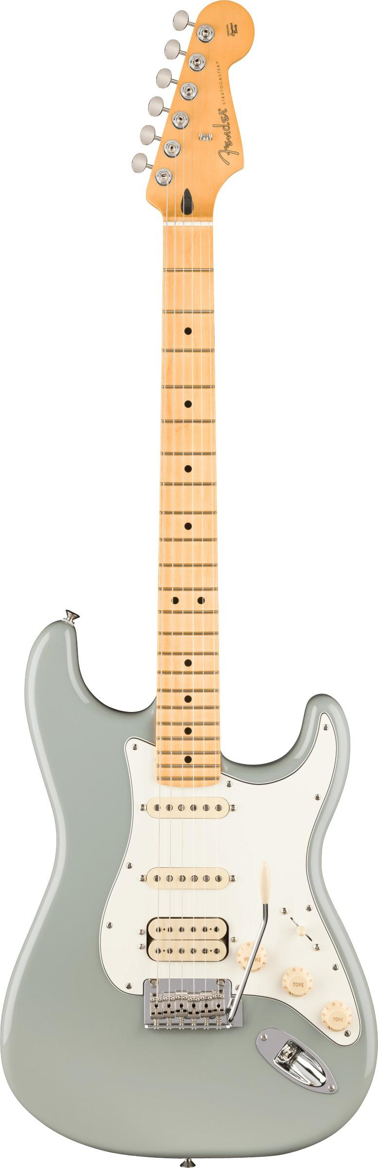 Fender Player II Stratocaster HSS Electric Guitar, Maple Fingerboard in Cactus Gray