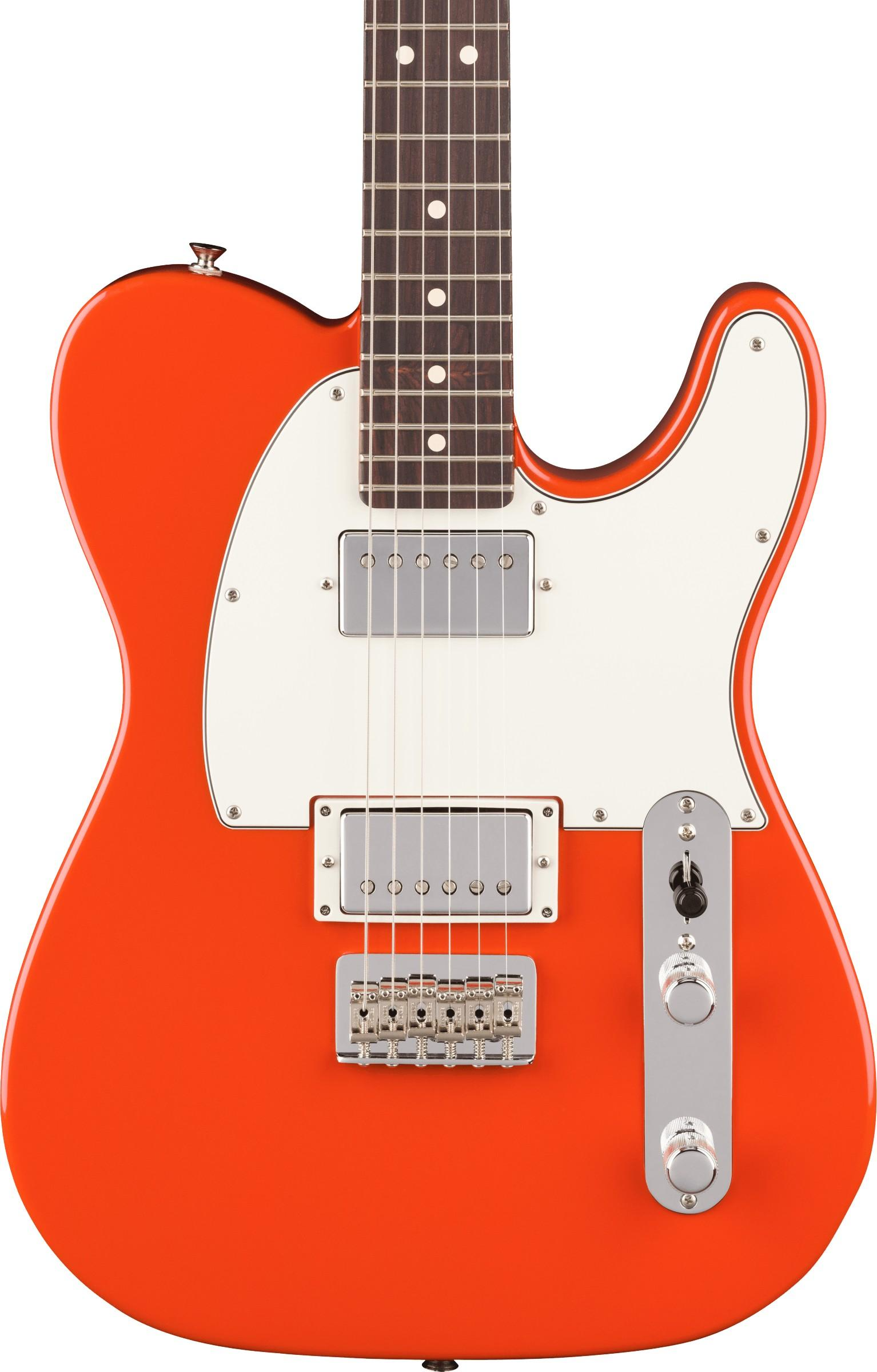 Fender Player II Telecaster HH Electric Guitar, Rosewood Fingerboard in Rallye Orange