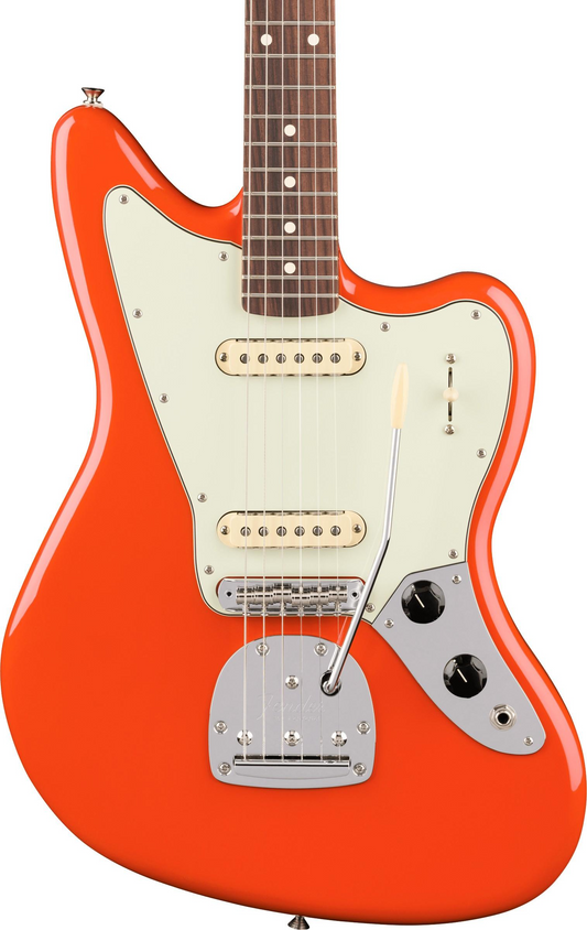 Fender Player II Jaguar Electric Guitar, Rosewood Fingerboard in Rallye Orange